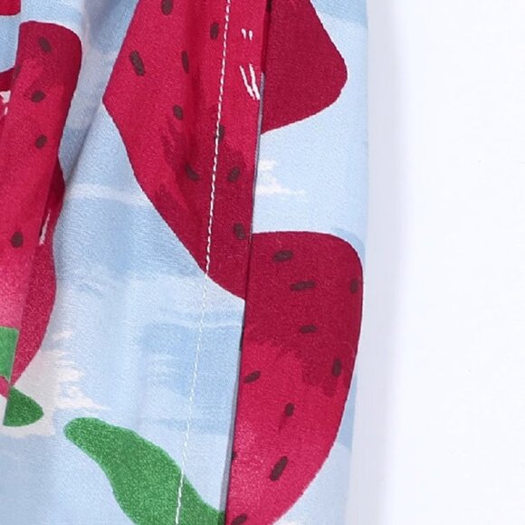 B.Sure Strawberry Drawstring Casual Pants - Picture 4 of 4